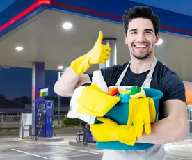 Benzin İstasyonu Temizliği